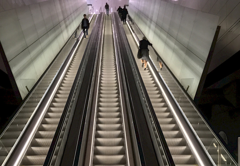Rolltreppe